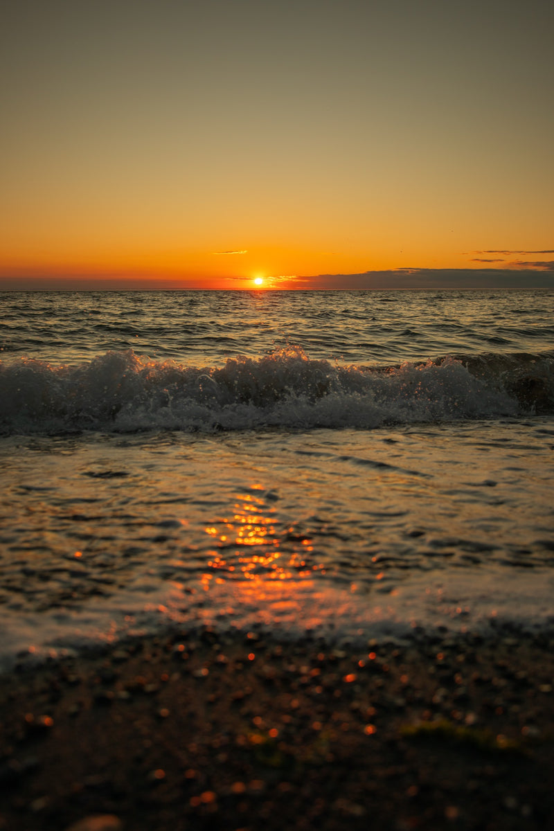 Rimouski, le fleuve en feu — tirage photographique Luw Editions