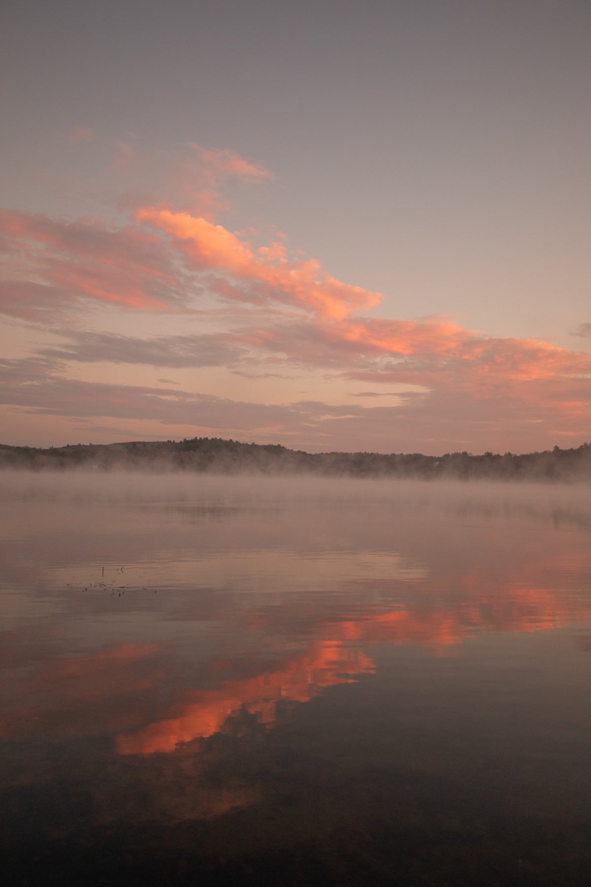 Laurentides, l'aube et sa brume — tirage photographique Luw Editions
