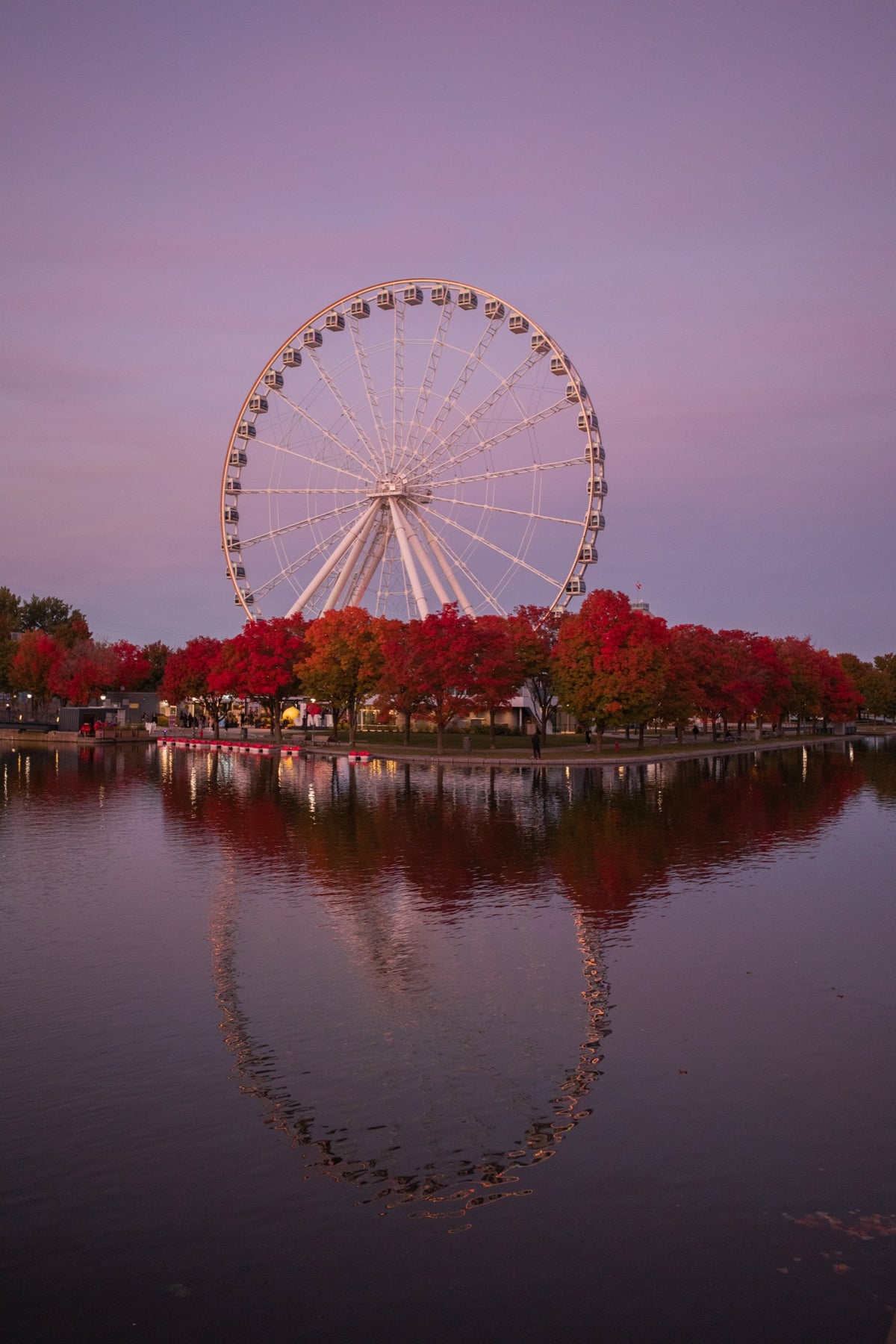 Montréal, reflets d'automne — tirage photographique Luw Editions