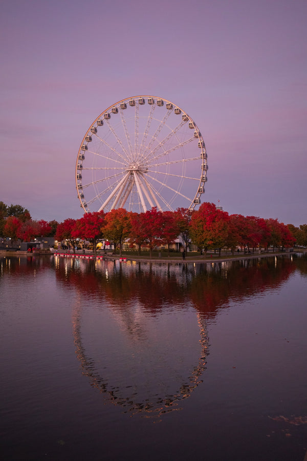 Montréal, reflets d'automne — tirage photographique Luw Editions