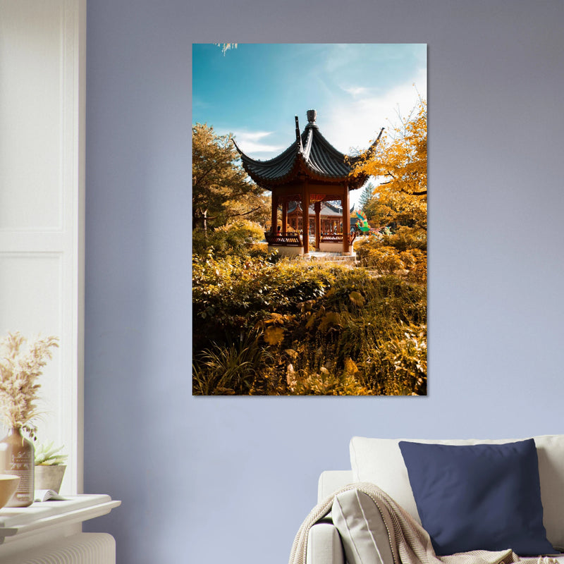 Montréal, escale en orient — tirage aluminium 60 × 90 cm accroché au mur