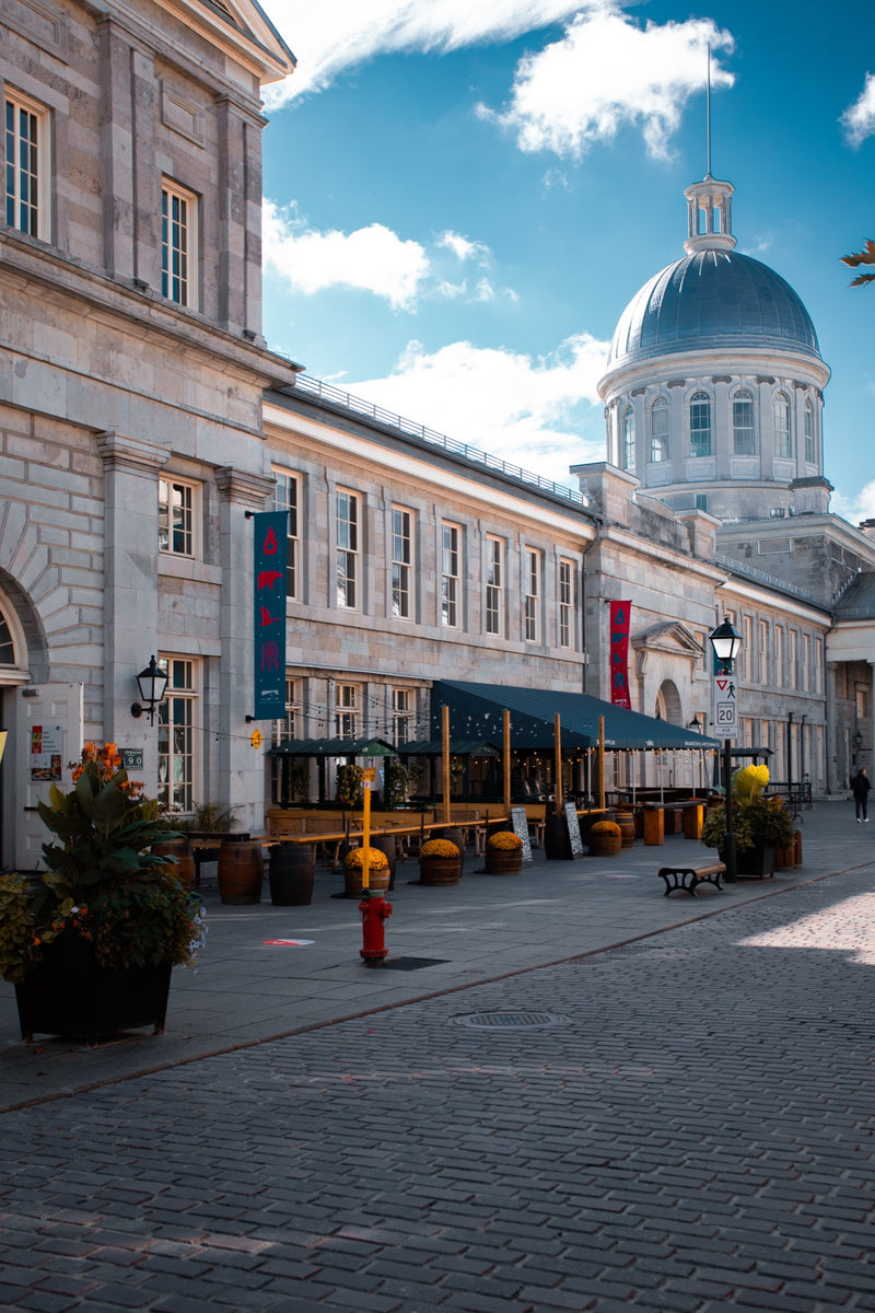 Marché Bonsecours, le dôme qui veille — tirage photographique Luw Editions